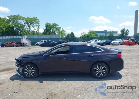 2020 Chevrolet Malibu Fwd Rs из США, поврежденный, VIN 1G1ZG5ST1LF142049